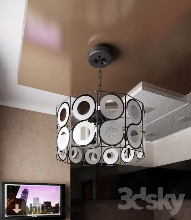 3DSKY MODELS – CEILING LIGHT 3D MODELS