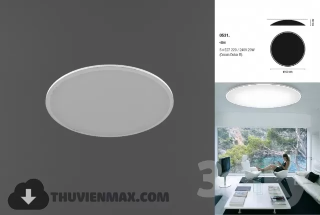 3DSKY MODELS – CEILING LIGHT 3D MODELS