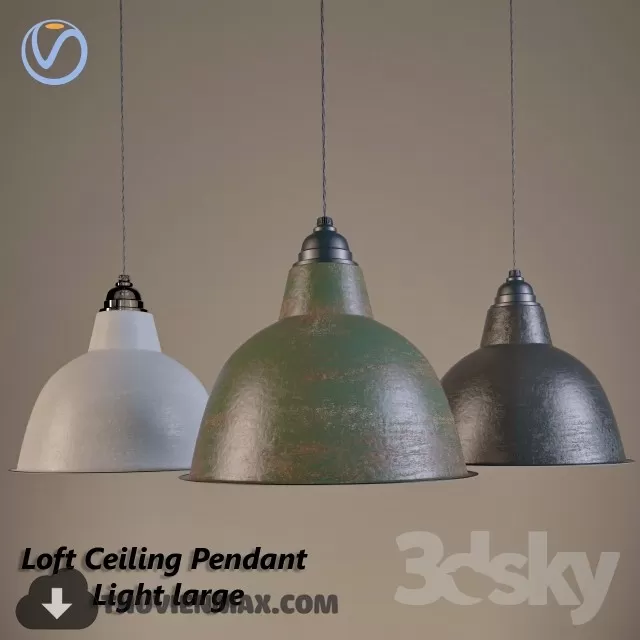 3DSKY MODELS – CEILING LIGHT 3D MODELS