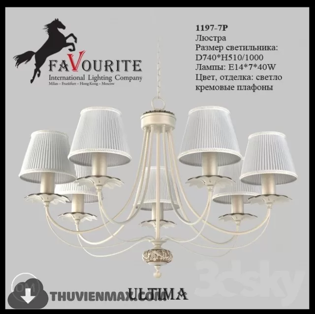 3DSKY MODELS – CEILING LIGHT 3D MODELS