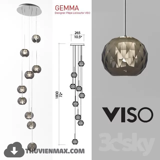 3DSKY MODELS – CEILING LIGHT 3D MODELS