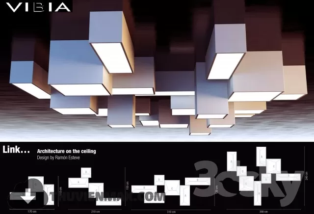 3DSKY MODELS – CEILING LIGHT 3D MODELS