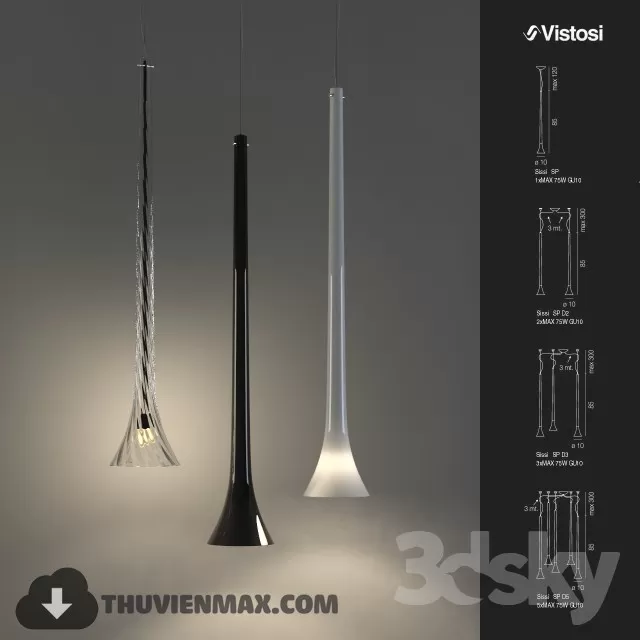 3DSKY MODELS – CEILING LIGHT 3D MODELS