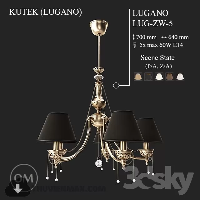 3DSKY MODELS – CEILING LIGHT 3D MODELS