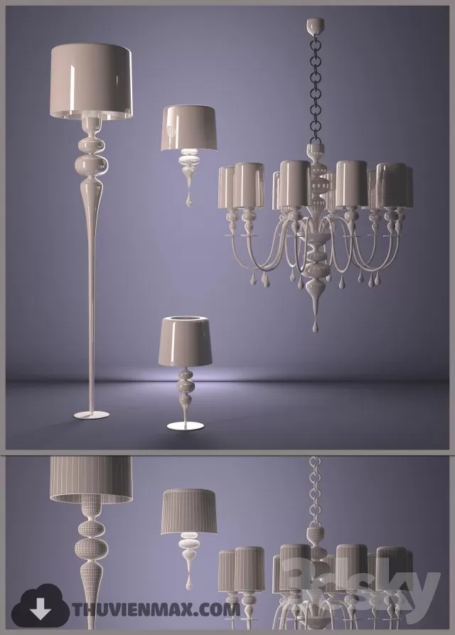 3DSKY MODELS – CEILING LIGHT 3D MODELS
