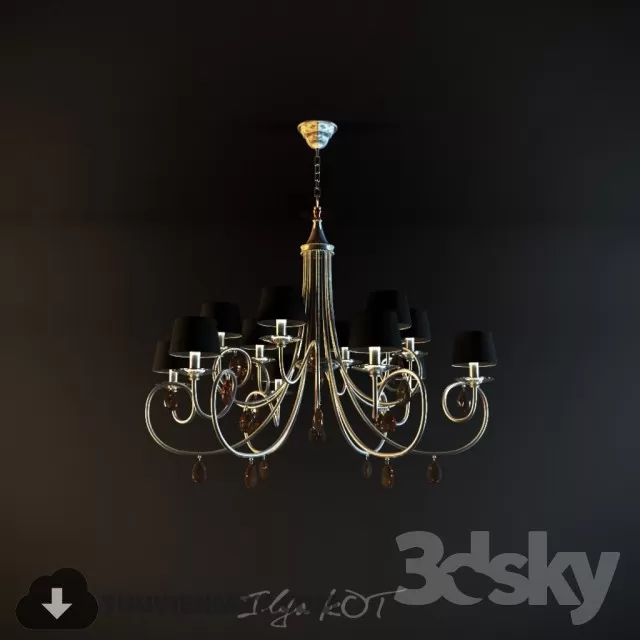 3DSKY MODELS – CEILING LIGHT 3D MODELS