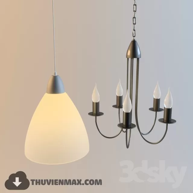 3DSKY MODELS – CEILING LIGHT 3D MODELS