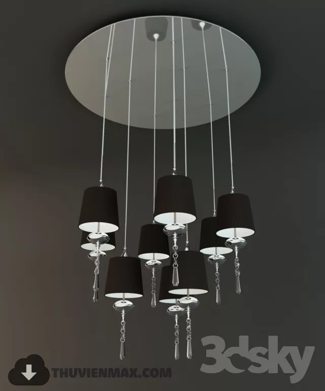 3DSKY MODELS – CEILING LIGHT 3D MODELS