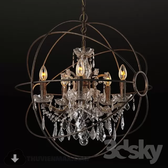 3DSKY MODELS – CEILING LIGHT 3D MODELS