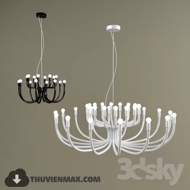 3DSKY MODELS – CEILING LIGHT 3D MODELS
