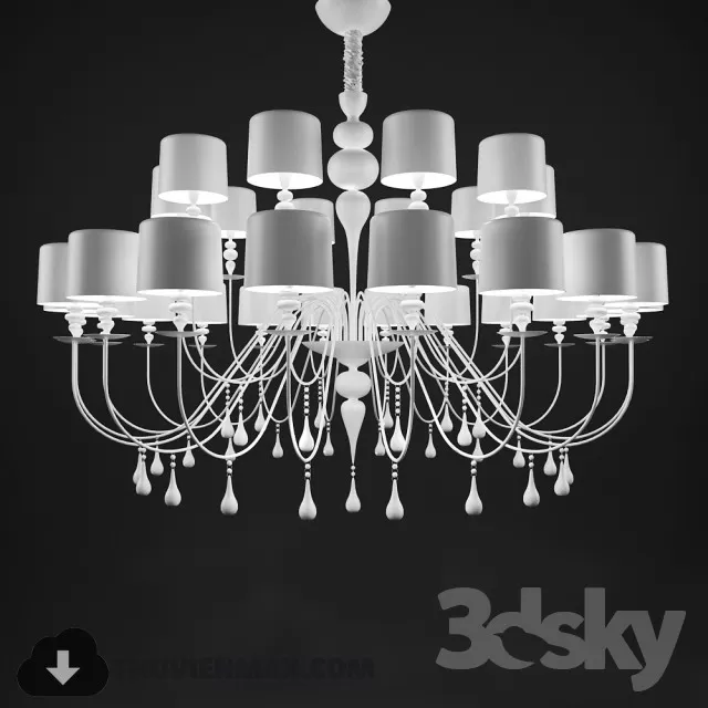 3DSKY MODELS – CEILING LIGHT 3D MODELS
