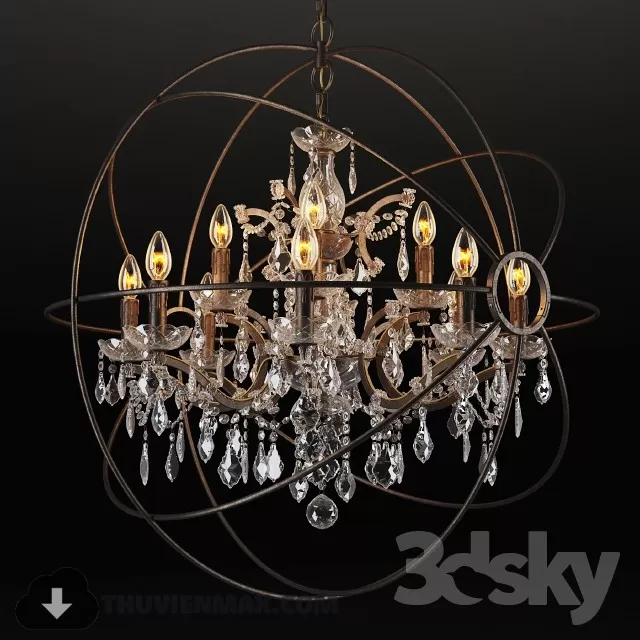 3DSKY MODELS – CEILING LIGHT 3D MODELS