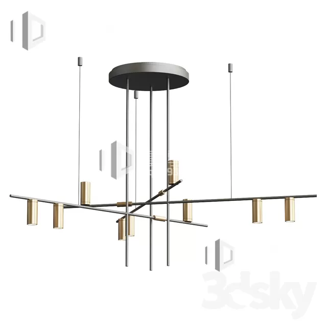 3DSKY MODELS – CEILING LIGHT – No.012