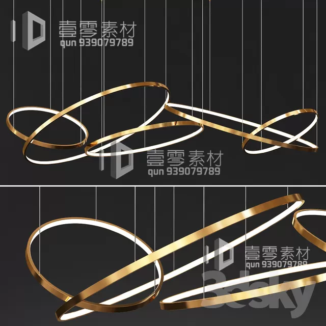 3DSKY MODELS – CEILING LIGHT – No.020