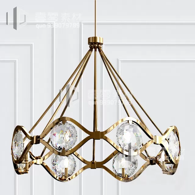 3DSKY MODELS – CEILING LIGHT – No.026