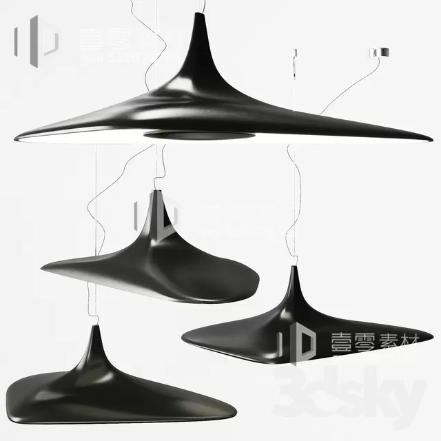 3DSKY MODELS – CEILING LIGHT – No.032