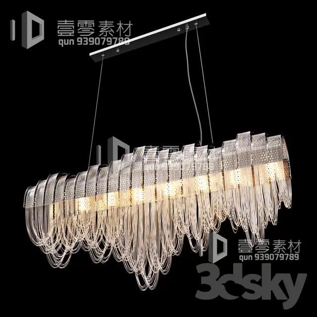 3DSKY MODELS – CEILING LIGHT – No.037