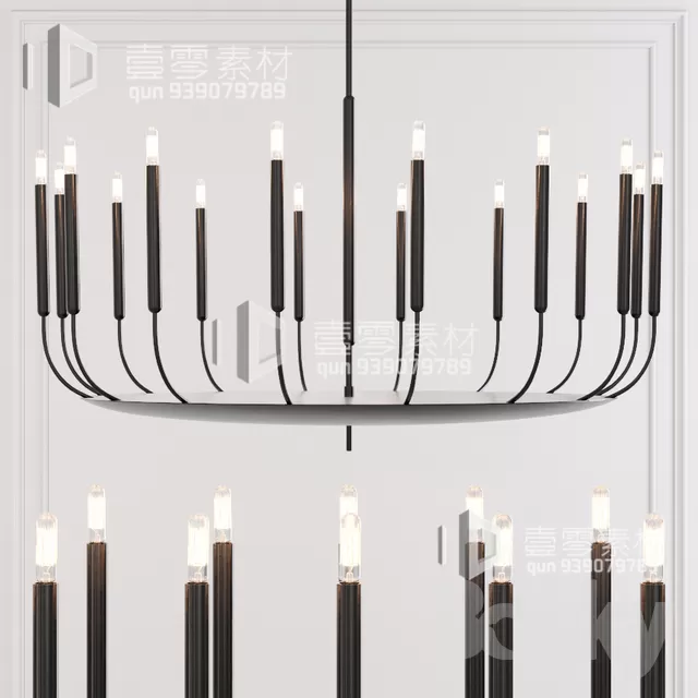 3DSKY MODELS – CEILING LIGHT – No.046