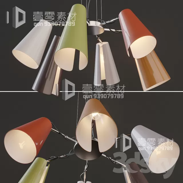 3DSKY MODELS – CEILING LIGHT – No.050