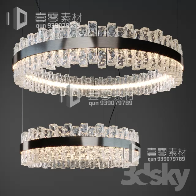 3DSKY MODELS – CEILING LIGHT – No.057