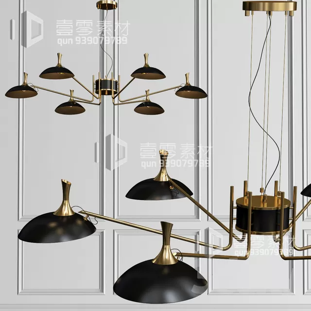 3DSKY MODELS – CEILING LIGHT – No.058
