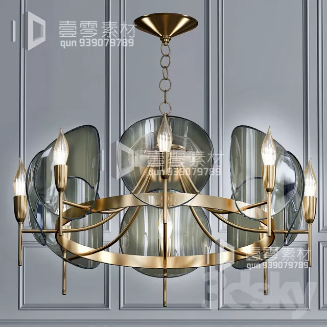 3DSKY MODELS – CEILING LIGHT – No.063