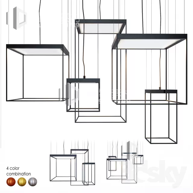 3DSKY MODELS – CEILING LIGHT – No.087