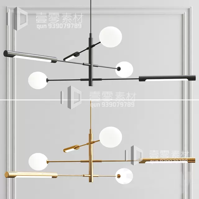 3DSKY MODELS – CEILING LIGHT – No.098