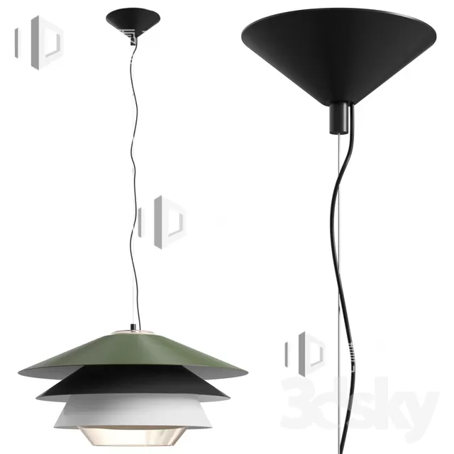 3DSKY MODELS – CEILING LIGHT – No.107