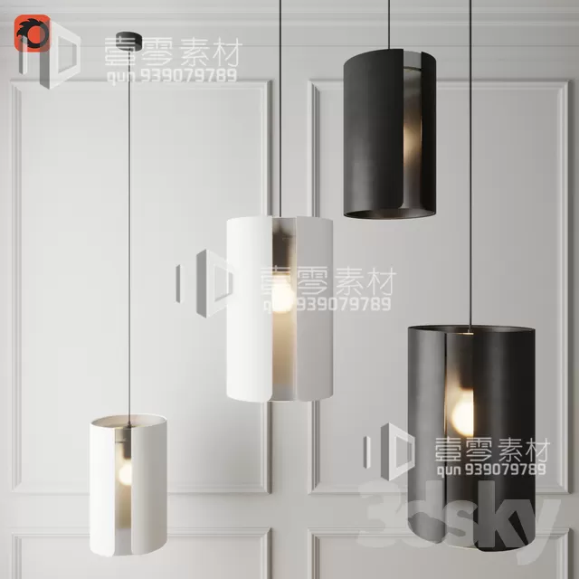 3DSKY MODELS – CEILING LIGHT – No.108