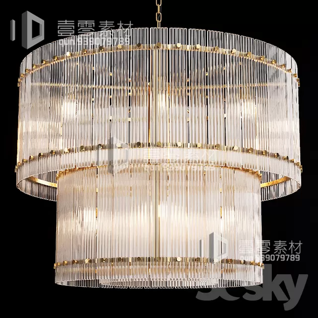3DSKY MODELS – CEILING LIGHT – No.110