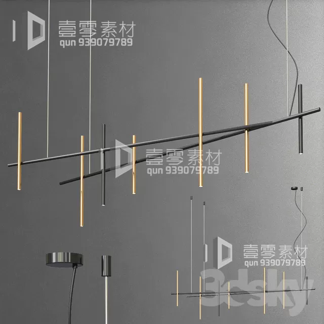 3DSKY MODELS – CEILING LIGHT – No.113