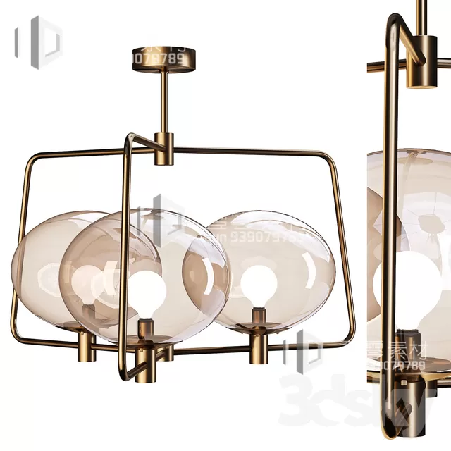 3DSKY MODELS – CEILING LIGHT – No.123