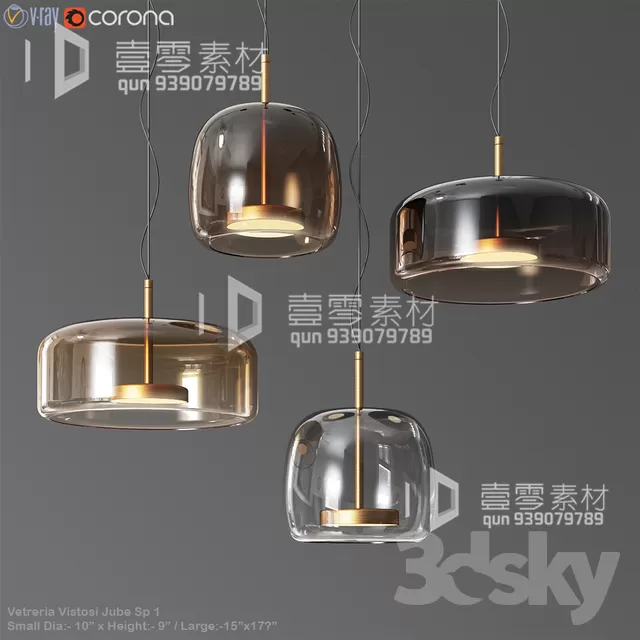 3DSKY MODELS – CEILING LIGHT – No.131