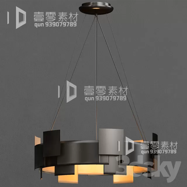 3DSKY MODELS – CEILING LIGHT – No.135