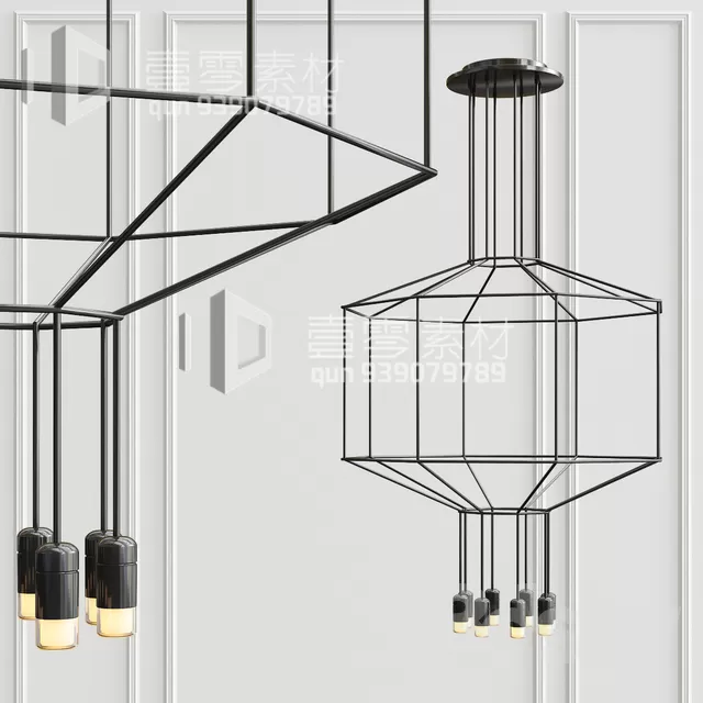 3DSKY MODELS – CEILING LIGHT – No.144