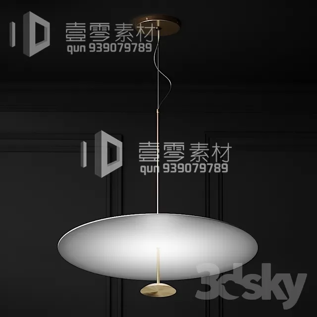 3DSKY MODELS – CEILING LIGHT – No.149