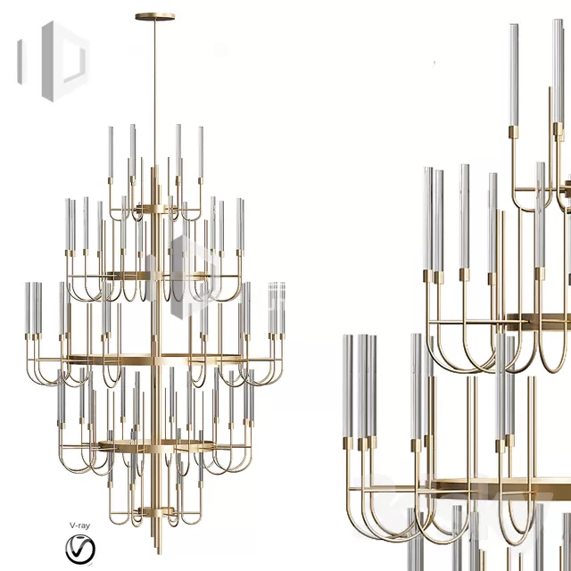 3DSKY MODELS – CEILING LIGHT – No.155