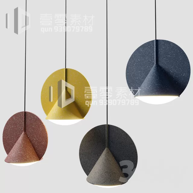 3DSKY MODELS – CEILING LIGHT – No.173