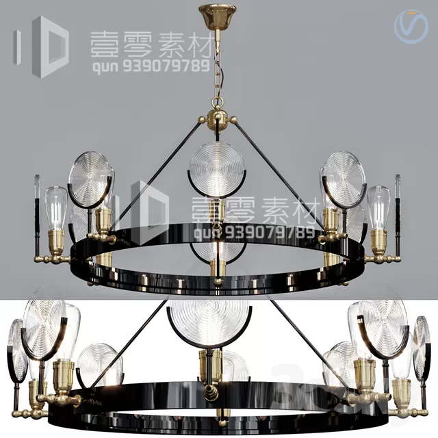 3DSKY MODELS – CEILING LIGHT – No.177