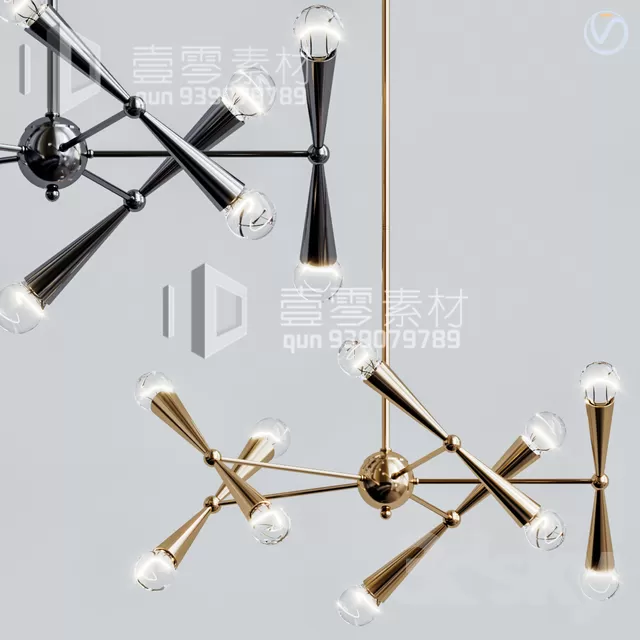 3DSKY MODELS – CEILING LIGHT – No.179