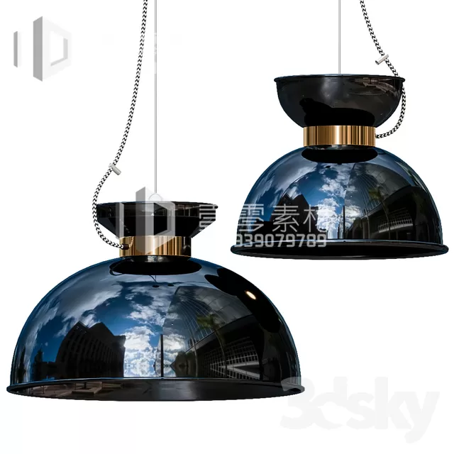 3DSKY MODELS – CEILING LIGHT – No.182
