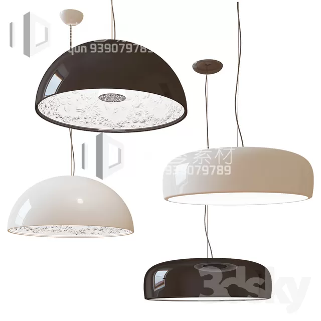 3DSKY MODELS – CEILING LIGHT – No.185