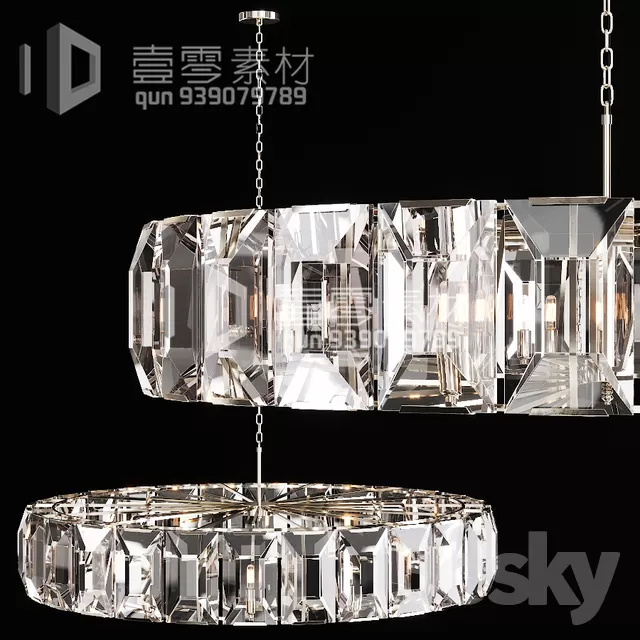 3DSKY MODELS – CEILING LIGHT – No.191