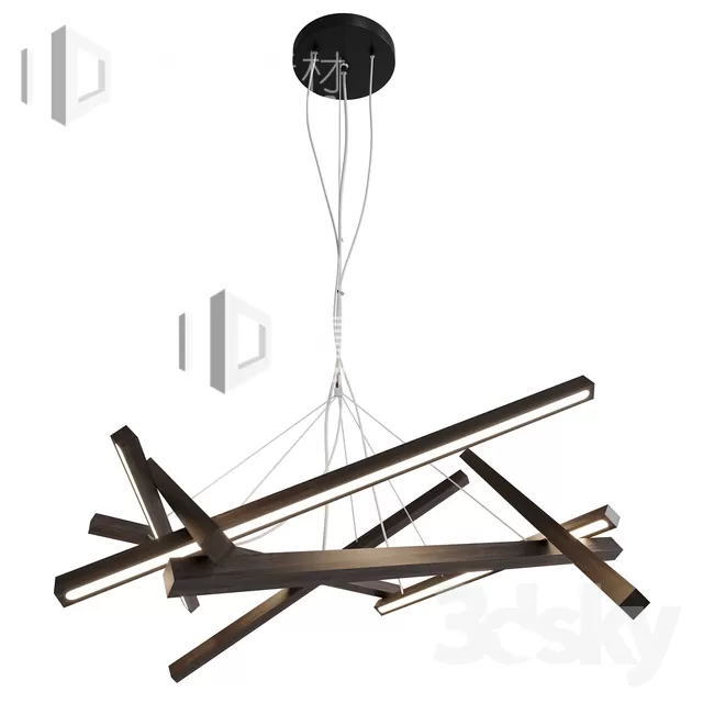 3DSKY MODELS – CEILING LIGHT – No.203