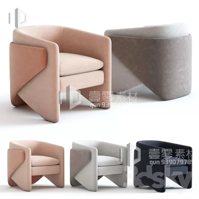 3DSKY MODELS – CHAIR & ARMCHAIR – VOL.05 – No.023