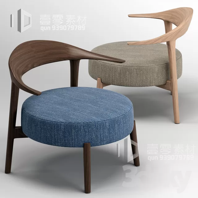 3DSKY MODELS – CHAIR & ARMCHAIR – VOL.06 – No.015