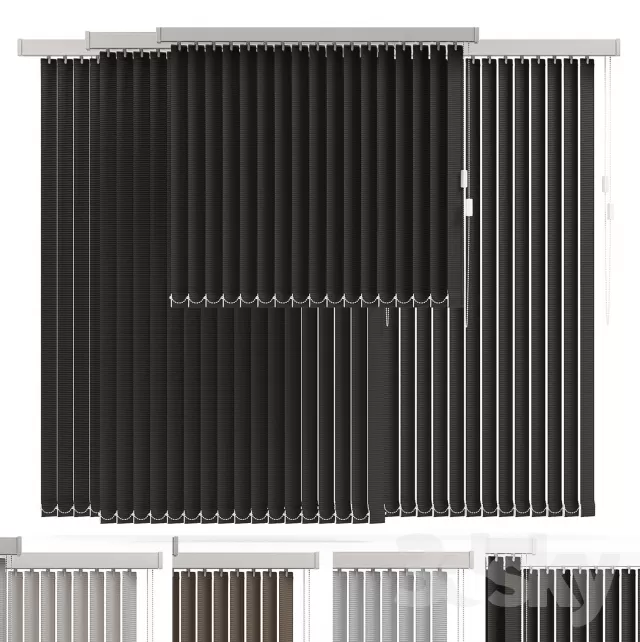 3DSKY MODELS – CURTAIN 3D MODELS – 002