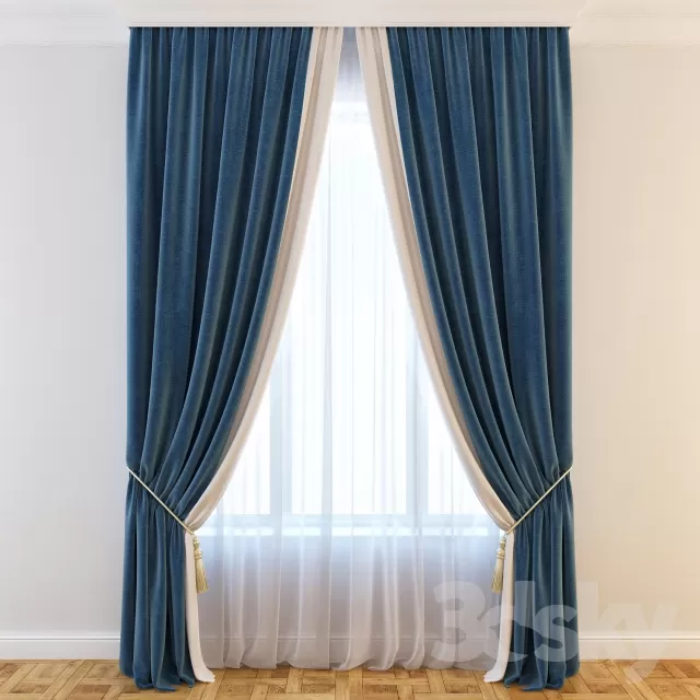 3DSKY MODELS - CURTAIN 3D MODELS