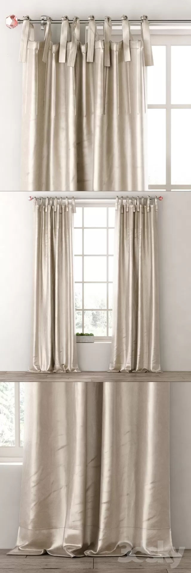 3DSKY MODELS - CURTAIN 3D MODELS